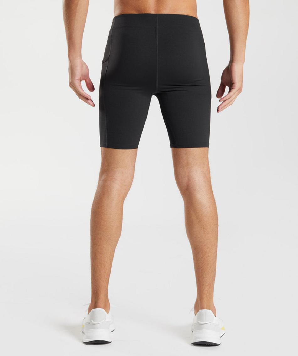 Pantalones Cortos Gymshark Control Baselayer Hombre Negras | CO 3926DFM